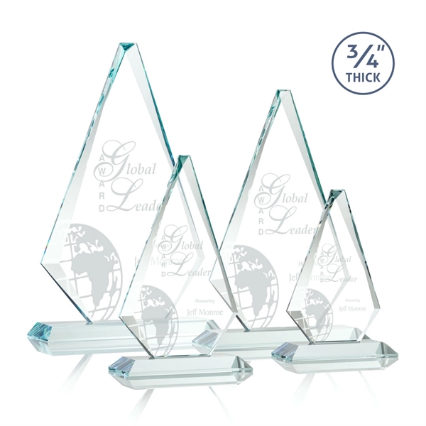 Jade triangle top award on a base.... from ASI 84592 St Regis Group / St Regis