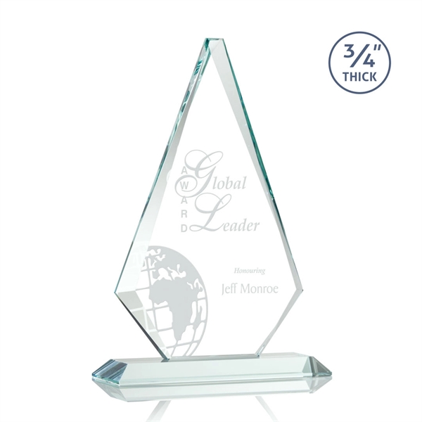 Jade triangle top award on a base.... from ASI 84592 St Regis Group / St Regis