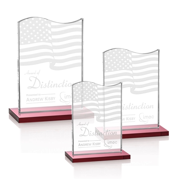 Recognize a true patriot with our Starfire Crystal Unity award.... from ASI 84592 St Regis Group / St Regis