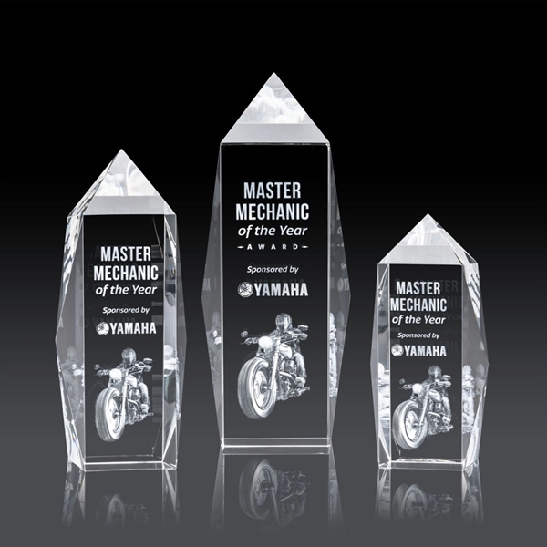 The Bloomington 3D Award  is a brilliant thick Optical Crystal... from ASI 84592 St Regis Group / St Regis