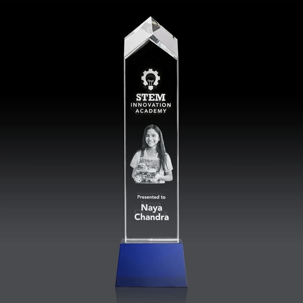 The Clarington Tower 3D Award - Blue... from ASI 84592 St Regis Group / St Regis