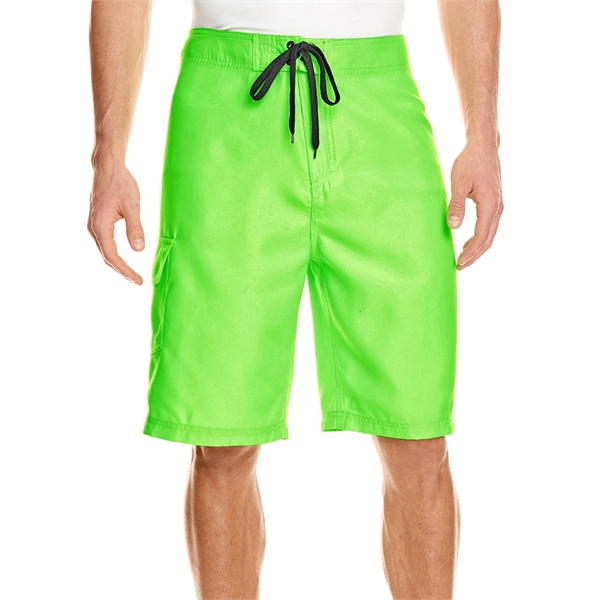 Mens Solid Board Shorts... from ASI 89380 Staton Corporate and Casual