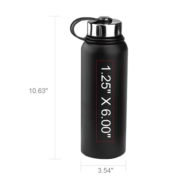 This sleek and sturdy wide-mouth bottle is made of high-grade stainless... from ASI 90154 Sunjoy Group Inc