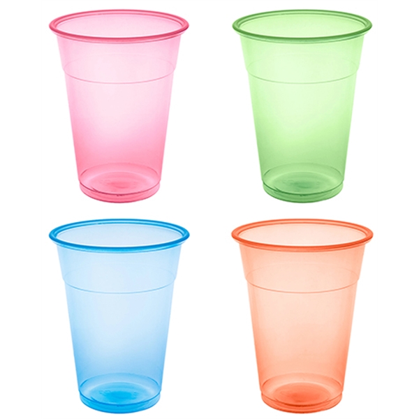 Neon disposable cup.... from ASI 85620 H M Schmidt Co Inc / Traveling Billboard