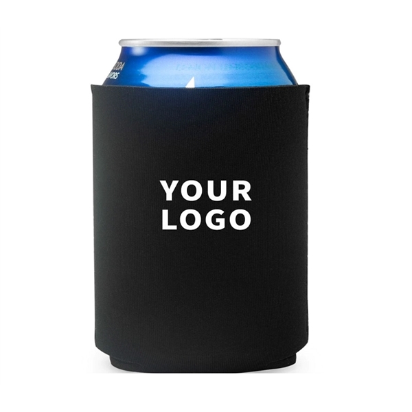 Collapsible Foam Can Cooler, 12 oz. with 1c1p silkscreen imprint... from ASI 37218 Athena Promo (tm)