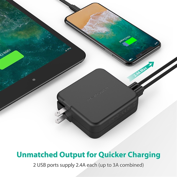6700mAh Power Bank with Dual USB Wall Charger comes with a... from ASI 90154 Sunjoy Group Inc