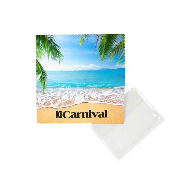 Cleaning cloth made of microfiber material for cleaning electronics and glasses... from ASI 44900 NC Custom (CI/Lanco) / Taylor & Grant Lanco