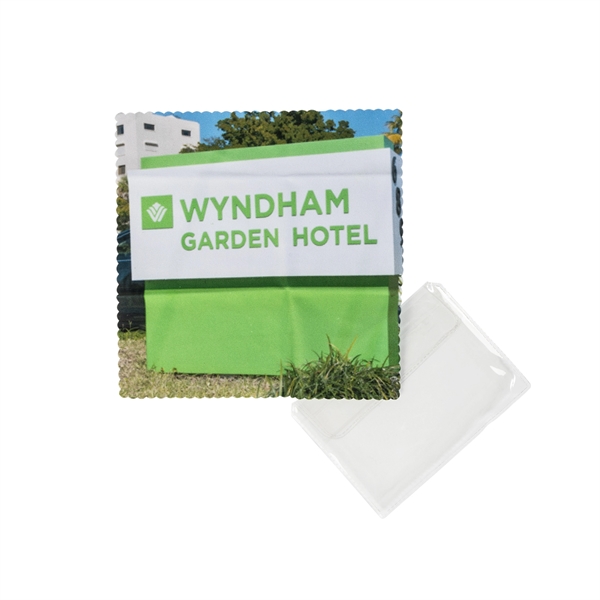 Cleaning cloth made of microfiber material for cleaning electronics and glasses... from ASI 44900 NC Custom (CI/Lanco) / Taylor & Grant Lanco