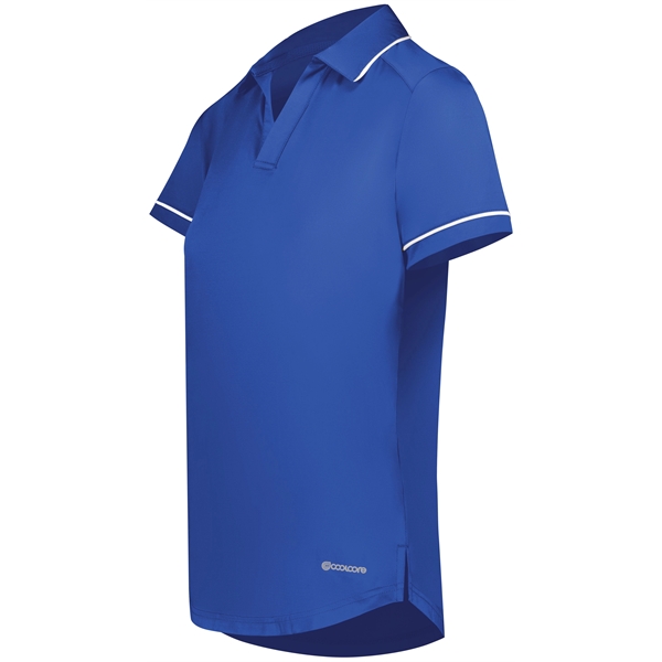 Ladies Performance Polo with 88% polyester/12% elastane fabric.... from ASI 37461 Augusta Sportswear / Holloway Sportswear