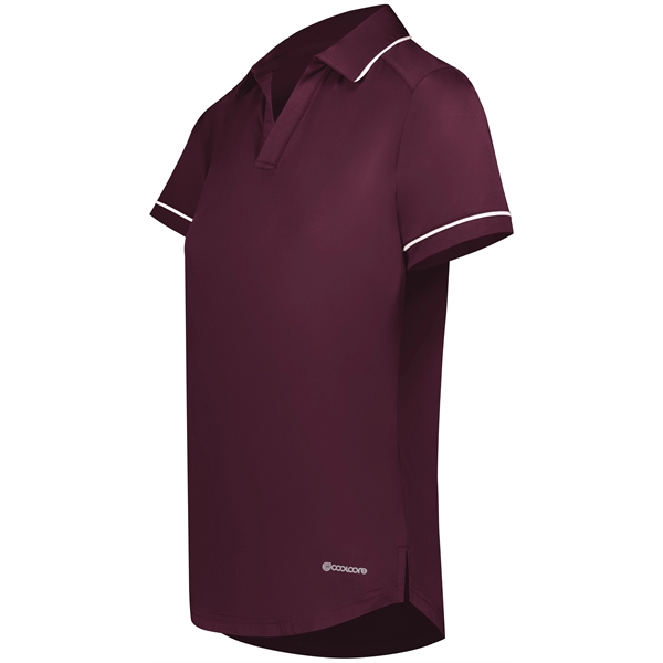 Ladies Performance Polo with 88% polyester/12% elastane fabric.... from ASI 37461 Augusta Sportswear / Holloway Sportswear