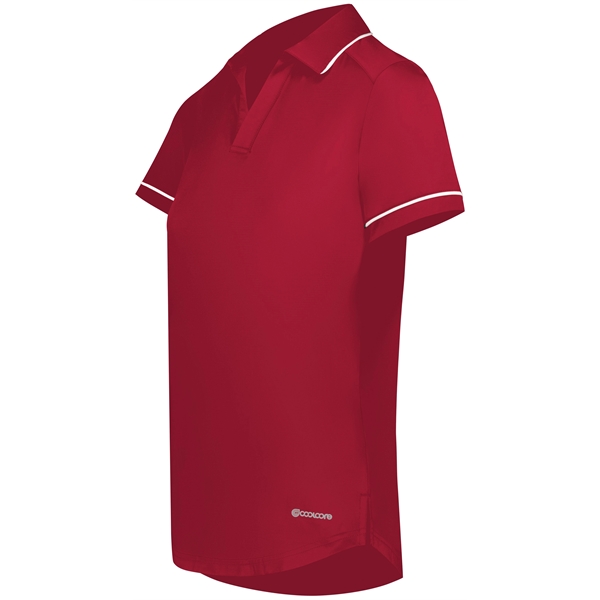 Ladies Performance Polo with 88% polyester/12% elastane fabric.... from ASI 37461 Augusta Sportswear / Holloway Sportswear