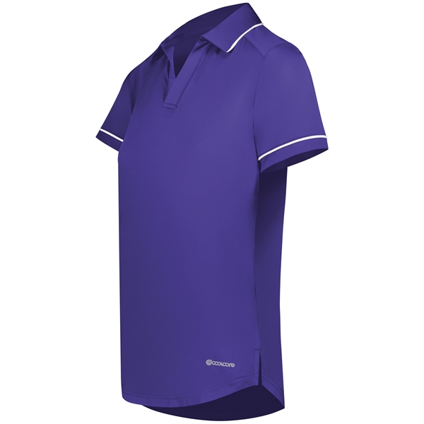 Ladies Performance Polo with 88% polyester/12% elastane fabric.... from ASI 37461 Augusta Sportswear / Holloway Sportswear