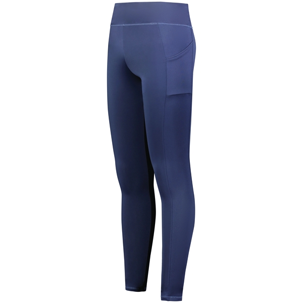 These moisture-wicking tights feature 89% polyester/11% elastane spandex knit.... from ASI 37461 Augusta Sportswear / Holloway Sportswear