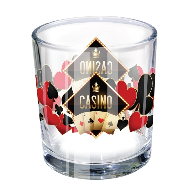 11 oz. Rocks Glass - USA, Mirror Printing... from ASI 30270 Aakron Line