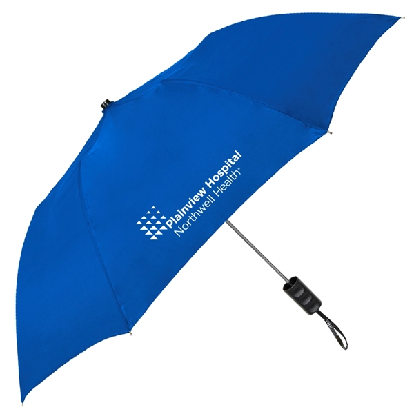 Automatic-opening umbrella that measures 15" when folded. Available in 30 attractive... from ASI 89955 StrombergBrand / Stromberg Brand Stromberg