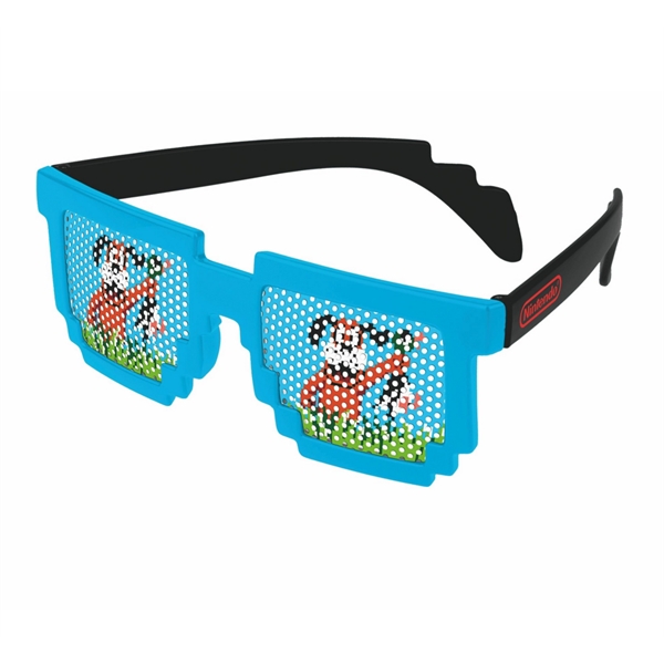 Pinhole 2-tone pixel sunglasses.... from ASI 57371 Eyevertising