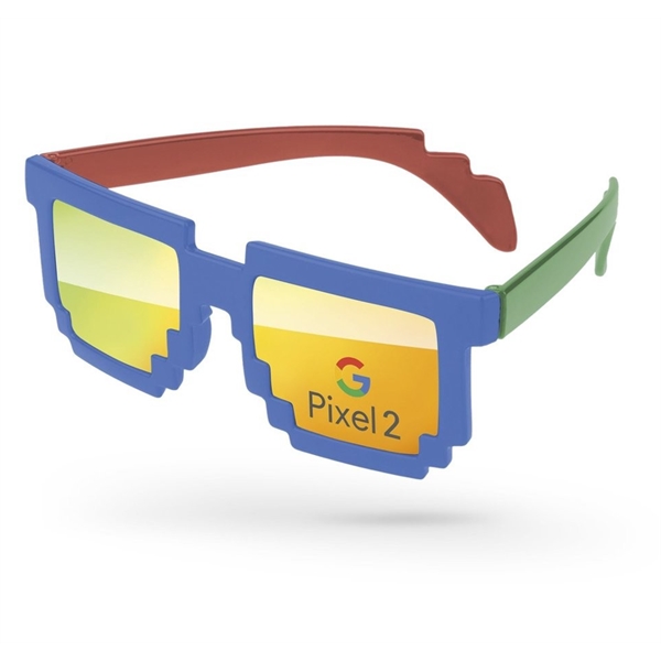 3-Tone pixel sunglasses.... from ASI 57371 Eyevertising