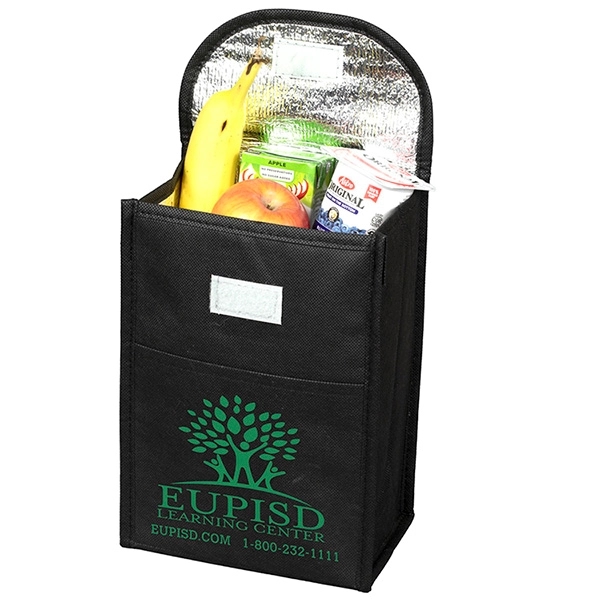 8 1/2" x 7" x 10" 80GSM non-woven polypropylene cooler bag... from ASI 62660 Innovation Line