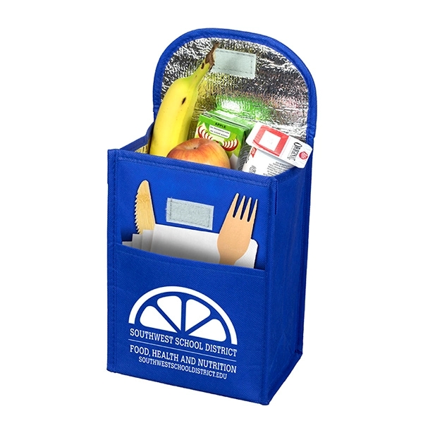 8 1/2" x 7" x 10" 80GSM non-woven polypropylene cooler bag... from ASI 62660 Innovation Line