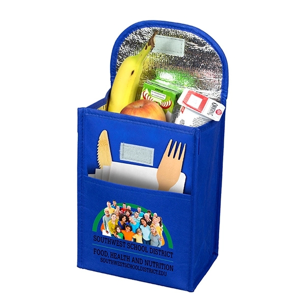 8 1/2" x 7" x 10" 80GSM non-woven polypropylene cooler bag... from ASI 62660 Innovation Line