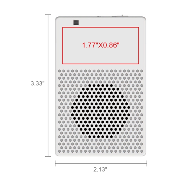 This sleek and fun speaker is a great desktop and mobile... from ASI 90154 Sunjoy Group Inc