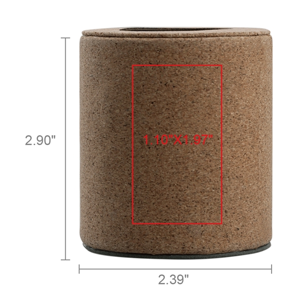 The Syrah Cork Eco-Friendly Mini Portable Speaker has a playback time... from ASI 90154 Sunjoy Group Inc