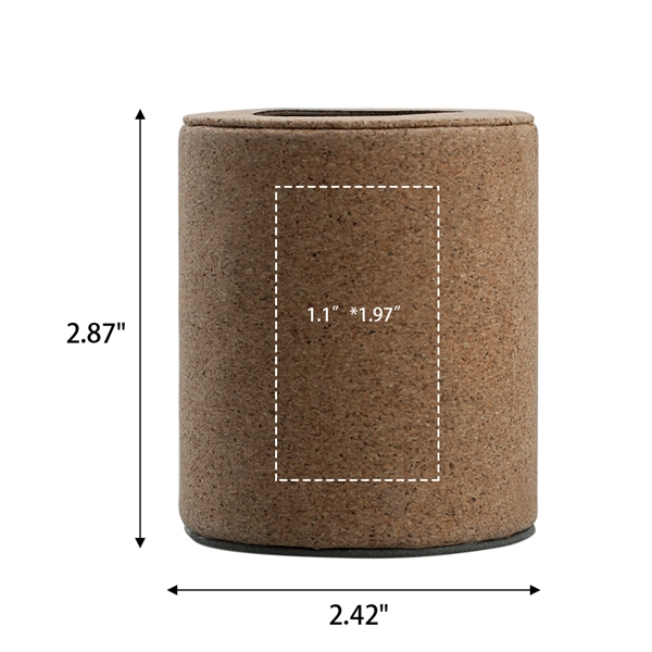 The Syrah Cork Eco-Friendly Mini Portable Speaker has a playback time... from ASI 90154 Sunjoy Group Inc