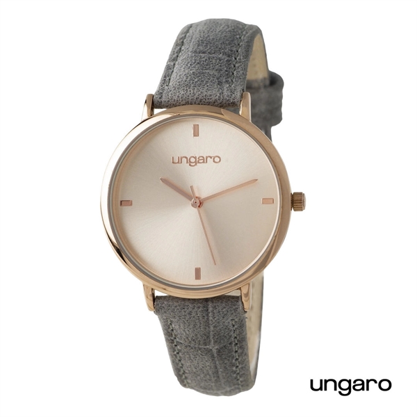 Ungaro® Giada Watch is embossed with a croc print, giving it... from ASI 84592 St Regis Group