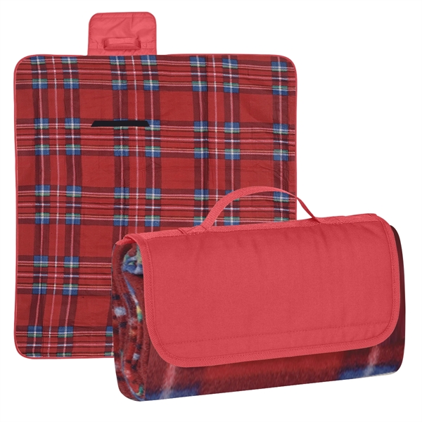 Kit with picnic blanket, cups, and more for outdoor fun.... from ASI 61125 Hit Promotional Products