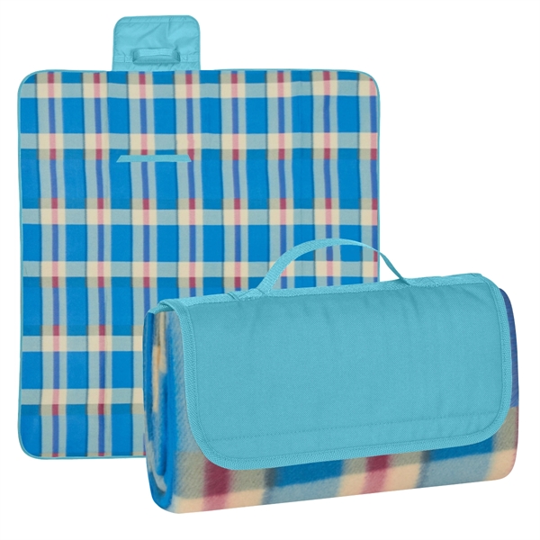Kit with picnic blanket, cups, and more for outdoor fun.... from ASI 61125 Hit Promotional Products
