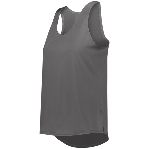 Ladies Tank made with 88% polyester and 12% elastane fabric.... from ASI 37461 Augusta Sportswear / Holloway Sportswear