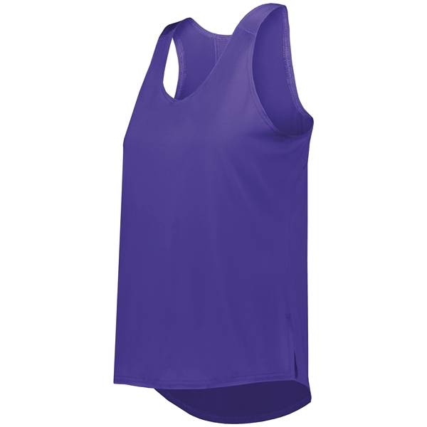 Ladies Tank made with 88% polyester and 12% elastane fabric.... from ASI 37461 Augusta Sportswear / Holloway Sportswear