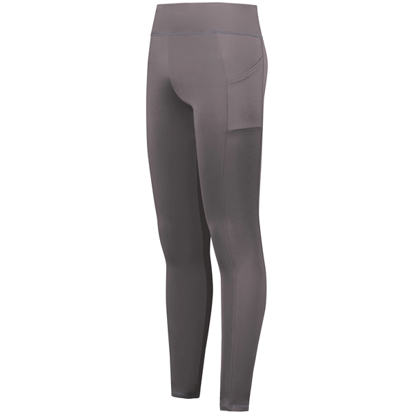 Girls Tights Powered by Coolcore® made with 89% polyester/11% elastane spandex... from ASI 37461 Augusta Sportswear / Holloway Sportswear