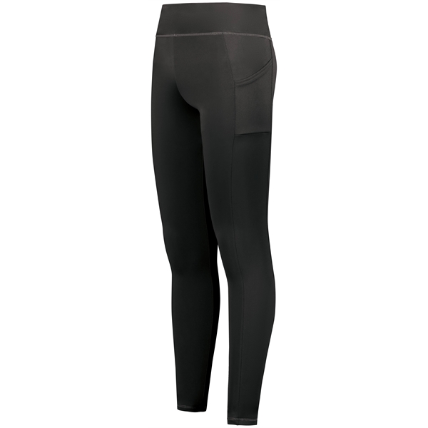 Girls Tights Powered by Coolcore® made with 89% polyester/11% elastane spandex... from ASI 37461 Augusta Sportswear / Holloway Sportswear