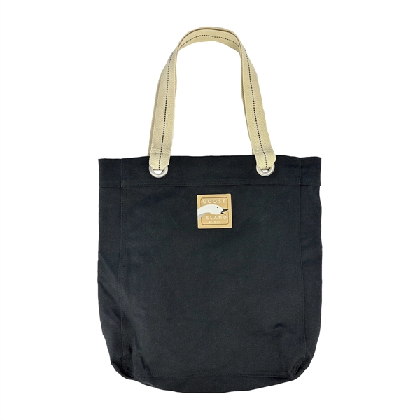 100% cotton canvas fully lined tote perfect for shopping, beach days... from ASI 92980 WOV-IN® / Universal Strap/Wov-In Line