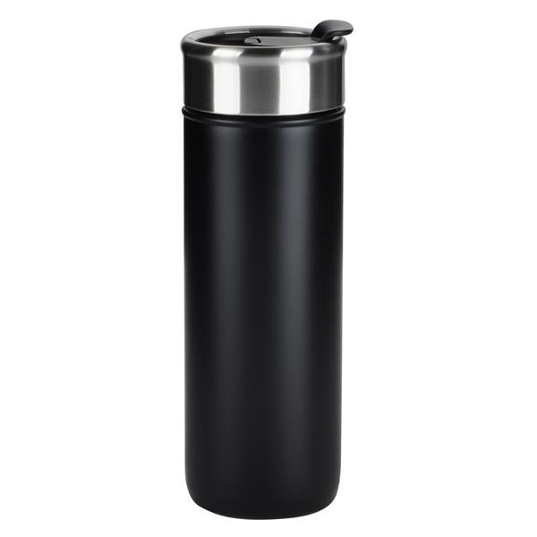 18 oz. no spill travel tumbler with screw on snap lid.... from ASI 38980 Bay State Specialty Co