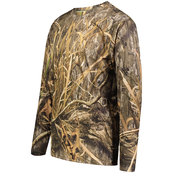 The Momentum Long Sleeve Tee is made from 100% polyester interlock... from ASI 37461 Augusta Sportswear / Holloway Sportswear