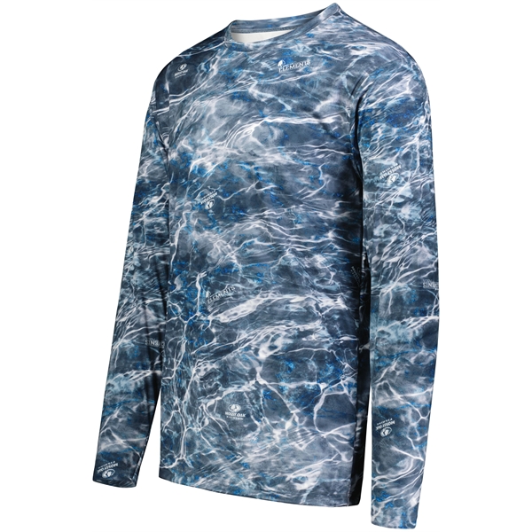 The Momentum Long Sleeve Tee is made from 100% polyester interlock... from ASI 37461 Augusta Sportswear / Holloway Sportswear