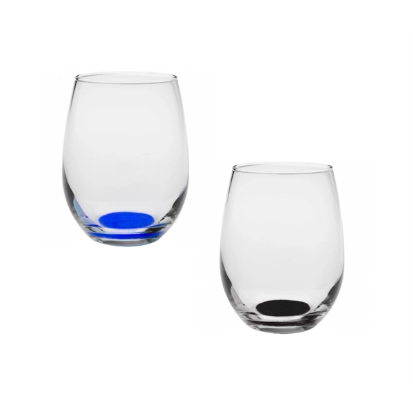 9 oz. stemless wine glass plus free 1 color silkscreen imprint... from ASI 37218 Athena Promo (tm)