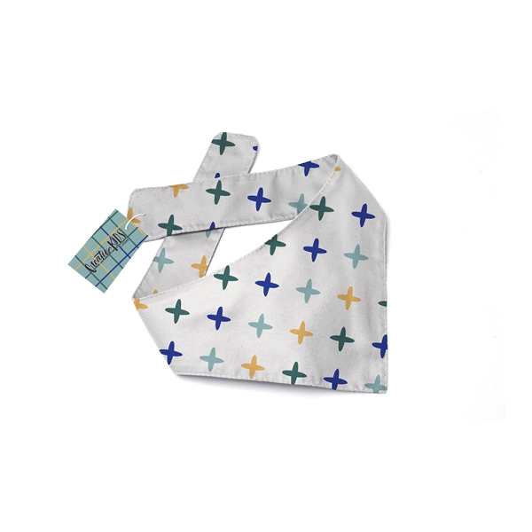 Full Color, full bleed microfiber pet bandana with same design on... from ASI 45657 Pop! Promos