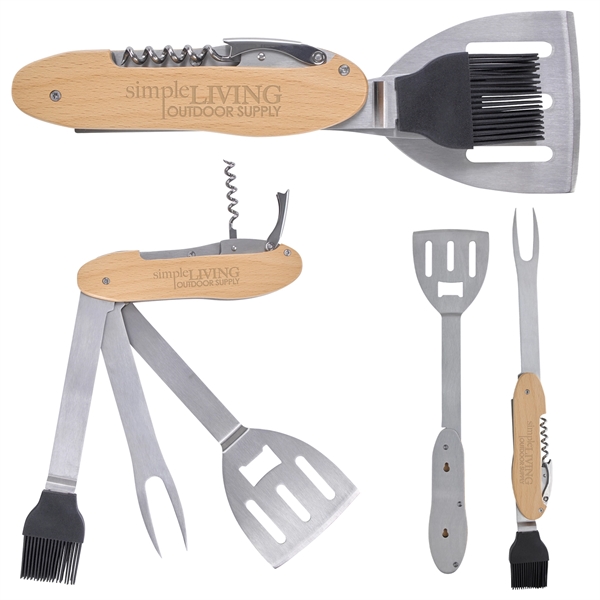 5-in-1 BBQ Tool... from ASI 40480 Koozie Group