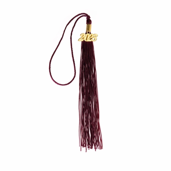 Maroon graduation tassel... from ASI 98085 Wolfmark