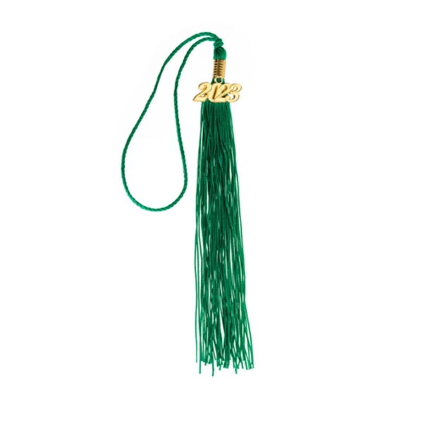 Kelly green graduation tassel... from ASI 98085 Wolfmark