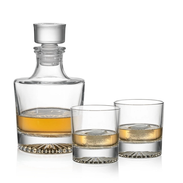 The Romford Crystalline 24oz Decanter features an extra thick sham base... from ASI 84592 St Regis Group