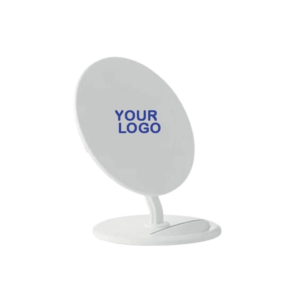 10W Wireless charger with stand plus 1 color silkscreen imprint plus... from ASI 37218 Athena Promo (tm)