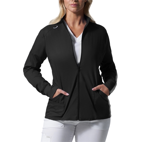 Landau ProFlex Women's Warm-Up Scrub Jacket... from ASI 86018 Scrub Authority / Uniform Stores