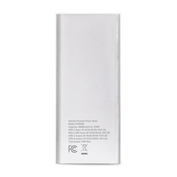 Natchez Premier Power Bank is a compact power bank that quickly... from ASI 90154 Sunjoy Group Inc