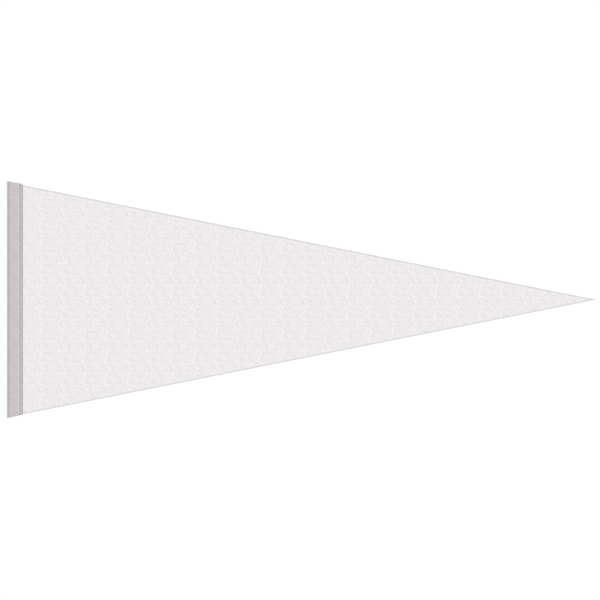 12" x 30" digitally printed custom soft felt pennant.... from ASI 80228 Quinn