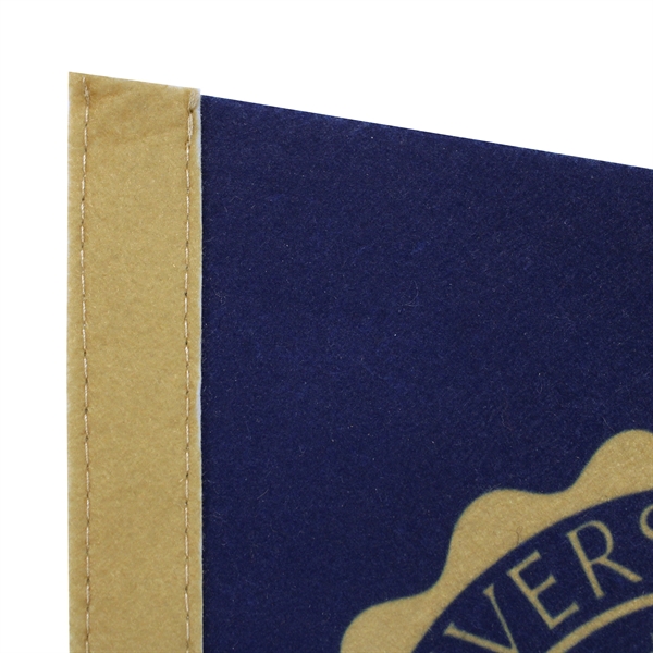 12" x 30" digitally printed custom soft felt pennant.... from ASI 80228 Quinn