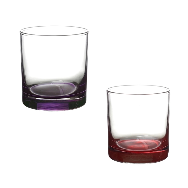 Whiskey rock glass 10.5 oz. capacity plus free 1 color silkscreen... from ASI 37218 Athena Promo (tm)